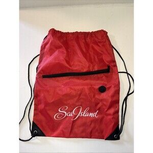 Sea Island Golf Coastal Georgia Resort Drawstring Beach Workout Bag